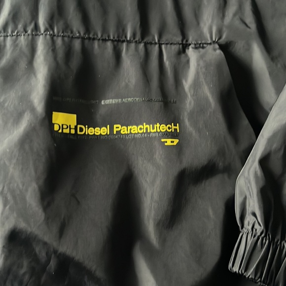 Diesel Discontinued Vintage Parachute Hoodie DPH - Picture 2 of 5